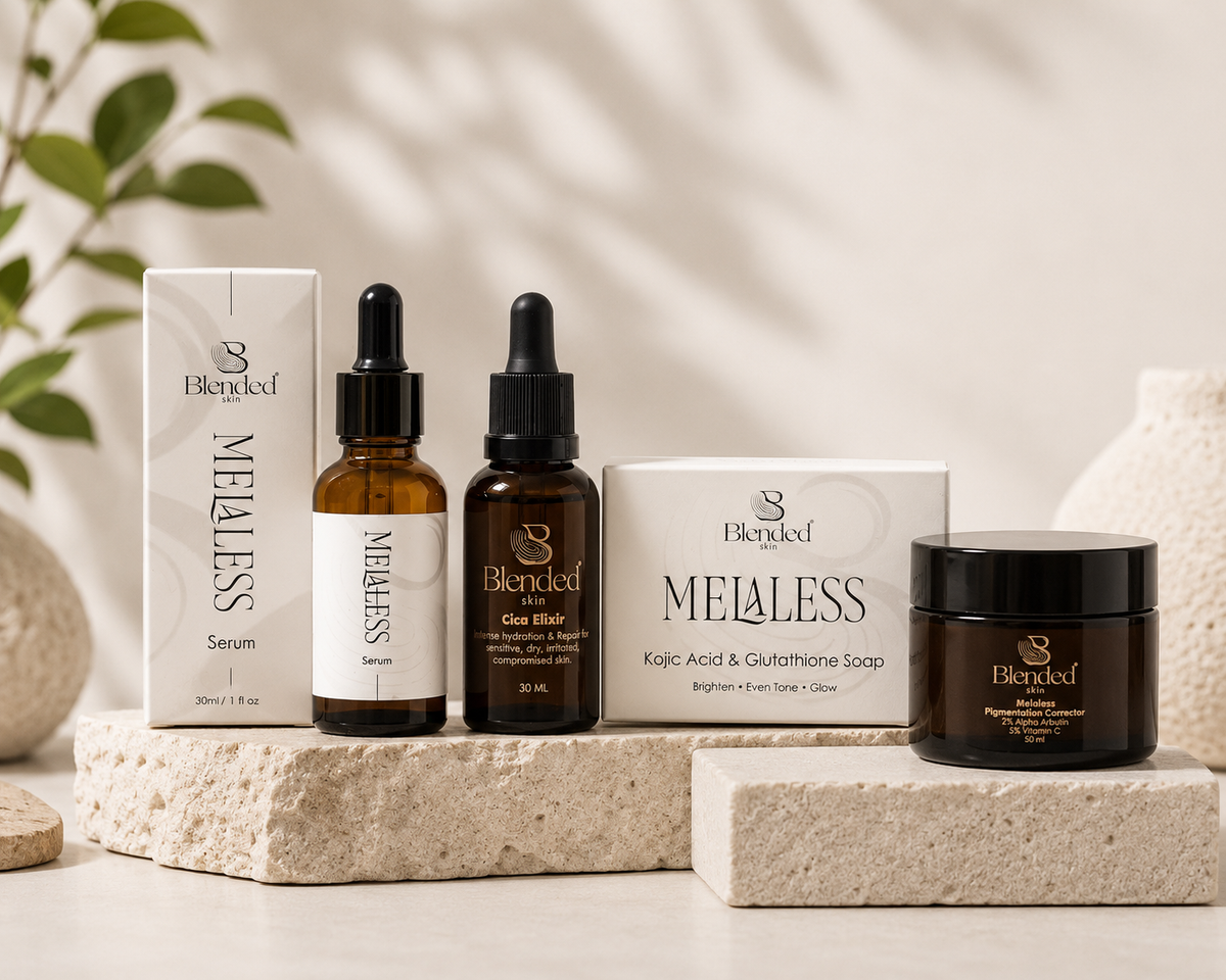 MELALESS SERUM & SOAP ,CICA ELIXIR & PIGMENTATION CORRECTOR